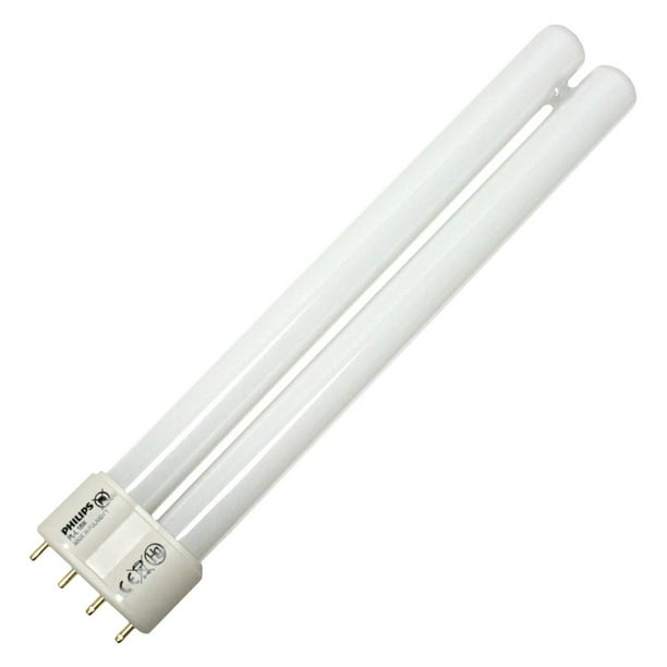 Daylight, G24q 4Pin 15mm Need Remove Ballast 2pcs 9W G24 LED Bulb E-Simpo Horizontal Recessed 6/151mm 800-1000lm Retrofit CFL 2U PL-C 18W Equivalent 180 Degree Beam Pin Base LED Plug-in Bulb 